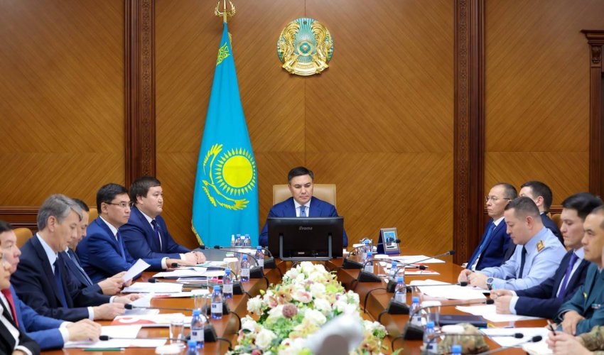 ҚАЛА ӘКІМІНІҢ ЖАНЫНДАҒЫ ВЕДОМСТВОАРАЛЫҚ КОМИССИЯ МЕН ШТАБТАРДЫҢ БІРЛЕСКЕН ОТЫРЫСЫ ӨТТІ